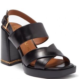 Tory Burch block heel sandals